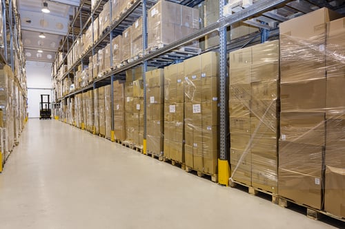 Warehouse of Pallets